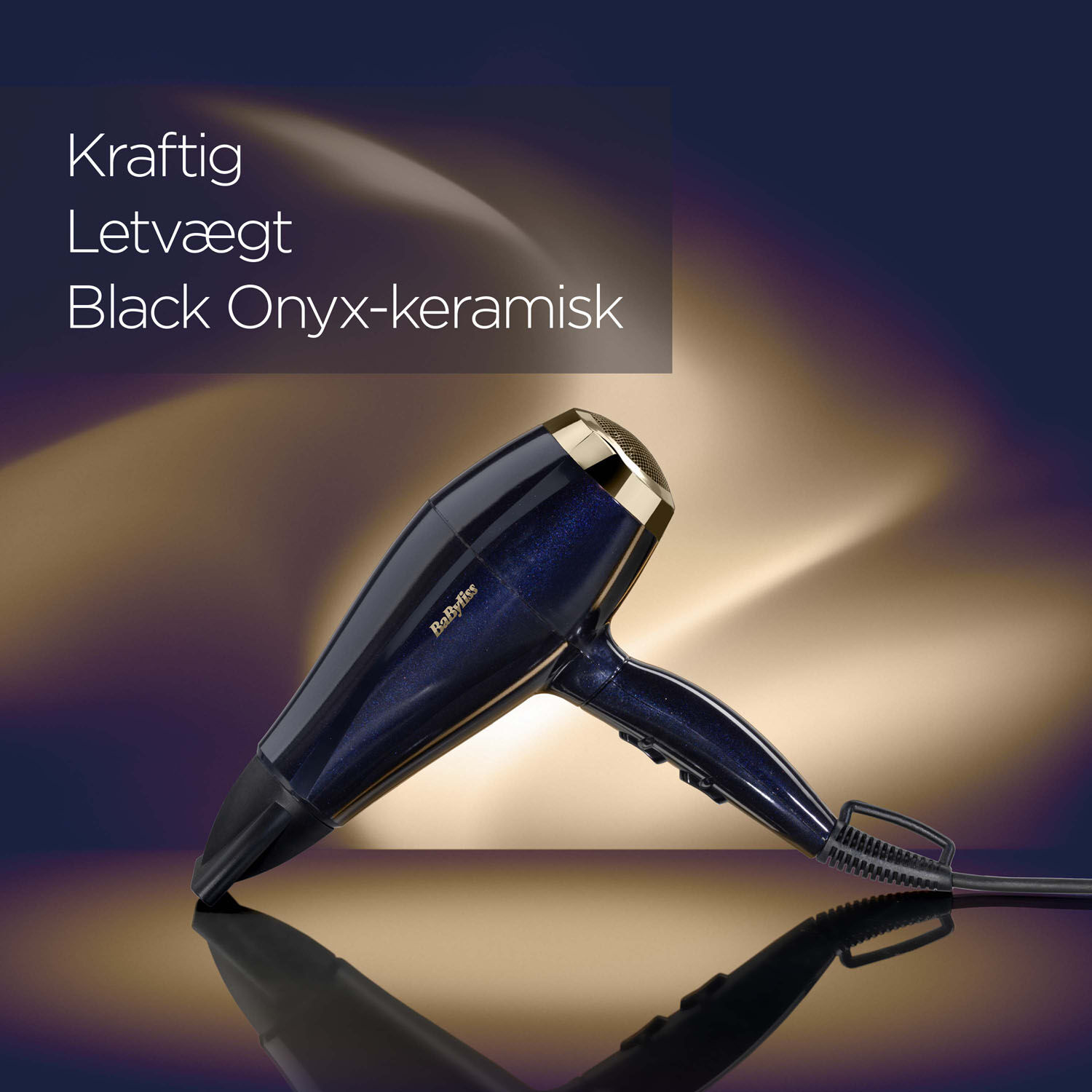 Kraftig. Letv&aelig;gt. Black Onyx-keramisk